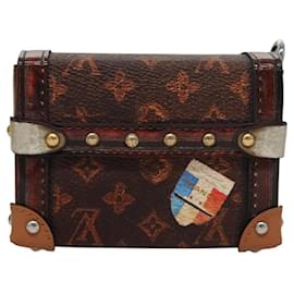 Louis Vuitton-LOUIS VUITTON Monogram Essential Trunk Charm M63779 LV Auth 113416A-Monogram