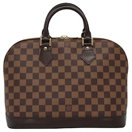 Louis Vuitton-LOUIS VUITTON Damier Ebene Alma Hand Bag N51131 LV Auth am7806A-Other