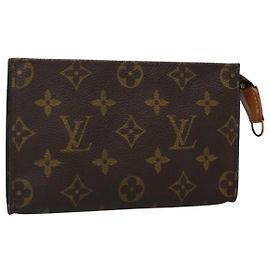 LOUIS VUITTON Monogram Bucket PM Accessory Pouch LV Auth th5688 Monogram