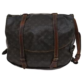 Louis Vuitton-LOUIS VUITTON Monogram Saumur 43 Shoulder Bag M42252 LV Auth bs22328-Monogram