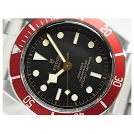 Autre Marque-TUDOR Black Bay 41 MM red bezel Ref.79230R Mens-Silvery