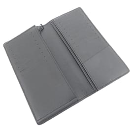 Louis Vuitton-Louis Vuitton Taurillon Monogram Portefeuille Brazza Wallet-Black