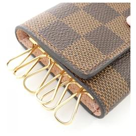 Louis Vuitton-Louis Vuitton Damier Multicle N41624 Key Case-Pink,Damier ebene
