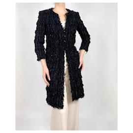 Chanel-Black Lesage Tweed Coat / Jacket-Other