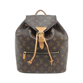 Louis Vuitton-Louis Vuitton Monogram Montsouris Backpack-Brown
