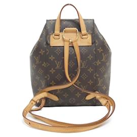 Louis Vuitton-Louis Vuitton Monogram Montsouris Backpack-Brown