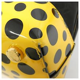 Louis Vuitton-Louis Vuitton Yayoi Kusama Lockit GM Handbag-Yellow