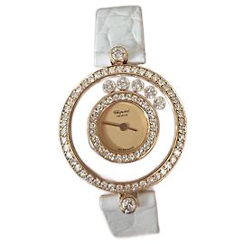 Chopard Happy Diamond 4097 Reloj de Oro Amarillo y Diamantes Blanco