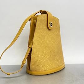 Louis Vuitton-Louis Vuitton Epi Cluny Shoulder Bag-Yellow
