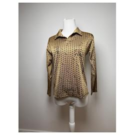 Fendi-FENDI Knitwear T.International M Polyester-Golden