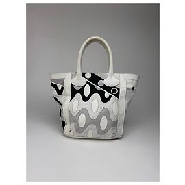 Borsa vintage Emilio Pucci bianca Bianco
