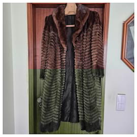 Autre Marque-Mink coat-Dark brown