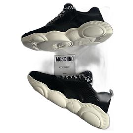 Moschino Sneakers Black White