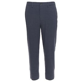 Issey Miyake grey wool cropped pants Grey