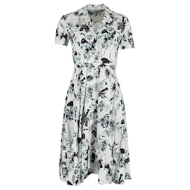 Autre Marque-Jason Wu Collection Pleated Floral-Print Dress in Floral Print Cotton -Other