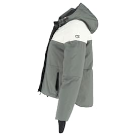 Autre Marque- Erin Snow Lolita Padded Hooded Ski Jacket in Gray Polyamide-Grey
