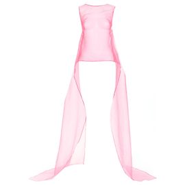 Top rosa com laço de Dries Van Noten Rosa