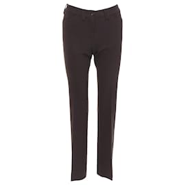 Dolce & Gabbana-Dolce & Gabbana Vintage dark brown cropped pants-Brown