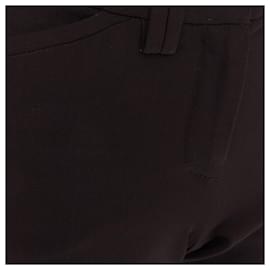 Dolce & Gabbana-Dolce & Gabbana Vintage dark brown cropped pants-Brown