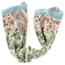 Etro- Etro Printed Scarf in Multicolor Cotton-Multiple colors