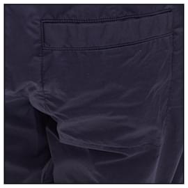 Bottega Veneta-Bottega Veneta navy washed cotton pocketed casual shorts-Blue,Navy blue