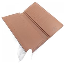 Louis Vuitton-Louis Vuitton Monogram Portefeuille Brazza Wallet-Brown