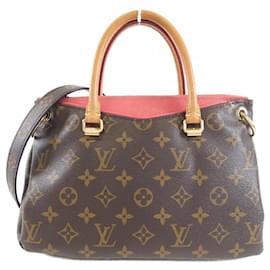Louis Vuitton-Louis Vuitton Monogram Pallas BB Handbag-Brown,Pink