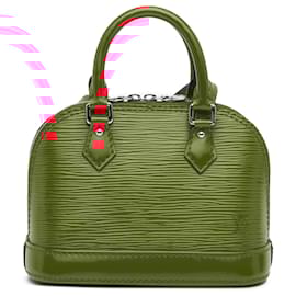 Louis Vuitton-Louis Vuitton Red Epi Alma BB-Red
