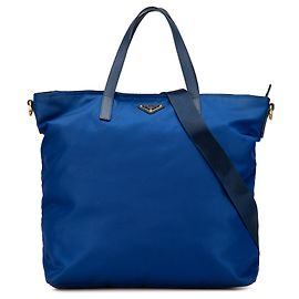 Bolsa Prada de tessuto azul Azul