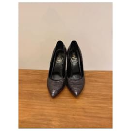 Saint Laurent-High heels-Silvery