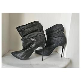 Autre Marque-Deimille ankle boots-Metallic