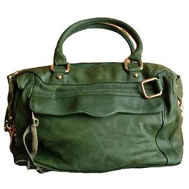 Rebecca Minkoff Green Leather Handbag Green