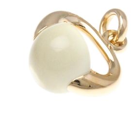 Colar com pingente de charme de pedra da lua Pomellato Luna Dourado