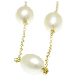 Tiffany & Co-Pulseira de charme de pérola de água doce Tiffany By The Yard-Dourado