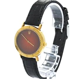 Rolex-Rolex Cellini 18K Gold Leather Hand-Winding Men's Watch-Other