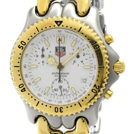 Tag Heuer-TAG Heuer Sel Chronograph Gold Plated Steel Men's Watch-Other