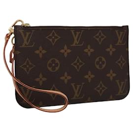 Louis Vuitton-LOUIS VUITTON Monogram Neverfull PM Pouch Pouch LV Auth 115957-Monograma