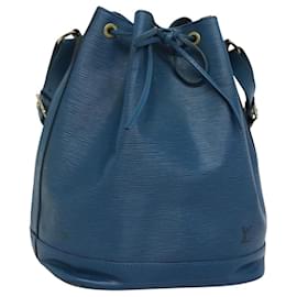 Louis Vuitton-LOUIS VUITTON Epi Noe Shoulder Bag Toledo Blue M44005 LV Auth BD131-Blue