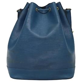 Louis Vuitton-LOUIS VUITTON Epi Noe Shoulder Bag Toledo Blue M44005 LV Auth BD131-Blue
