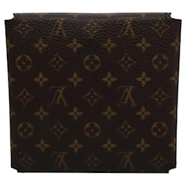Louis Vuitton-LOUIS VUITTON Monogram Jewelry case Jewelry Box LV Auth 101098-Monogram