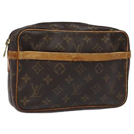 LOUIS VUITTON Clutch Compiegne 23 M51847 LV Auth fm4345 Monogramm