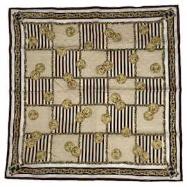 Fendi-FENDI Silk handkerchief T.  Silk-Brown