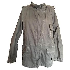 Giacca Ikks in cotone marrone Marrone