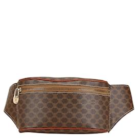 Céline-Celine Macadam Waist Bag-Brown