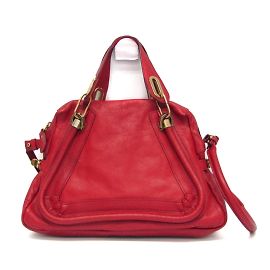 Borsa in pelle da donna Chloé Paraty Rosso