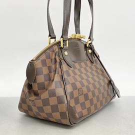 Louis Vuitton-Bolsa de mão Damier Verona da Louis Vuitton-Damier ebene