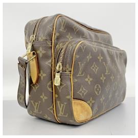 Louis Vuitton-Bolsa de Ombro Monogram Nile da Louis Vuitton-Marrom