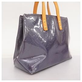Louis Vuitton-Bolsa Louis Vuitton Vernis Reed PM M91335-Azul