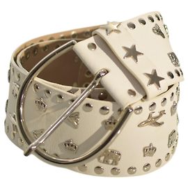 Blumarine Cintos Branco