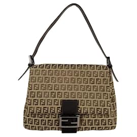Fendi-Fendi Shoulder Bag Zucchino-Brown,Black